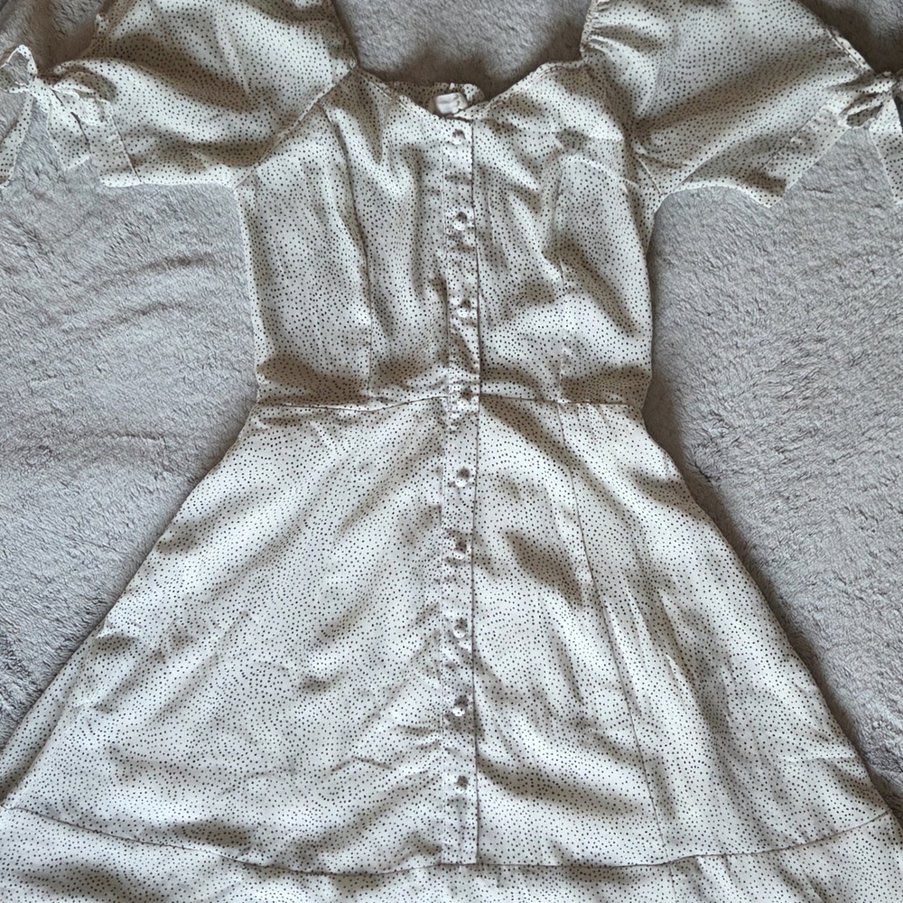 Sienna Sky Polka Dot Dress